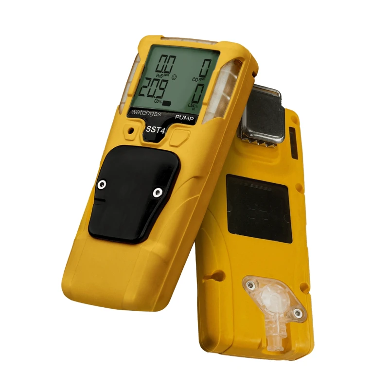 Portable Pumped Four gas Detector